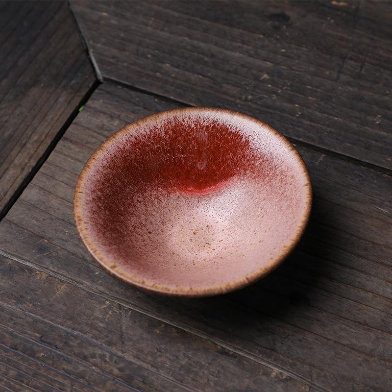 Ceramic Master Cup Kung Fu Teacup Retro Ceramic Cup Outdoor Camping Cup Household Coarse Pottery Tea Cup