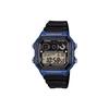 Youth Series Square Dial Digital Fashion Classic Retro Square Ten-Year Power Waterproof Shockproof Quartz Movement Resin Strap AE-1300WH-2A