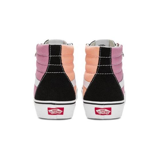 VANS Sk8-Hi Reissue Black/Orange/P - VN0007NZPCA