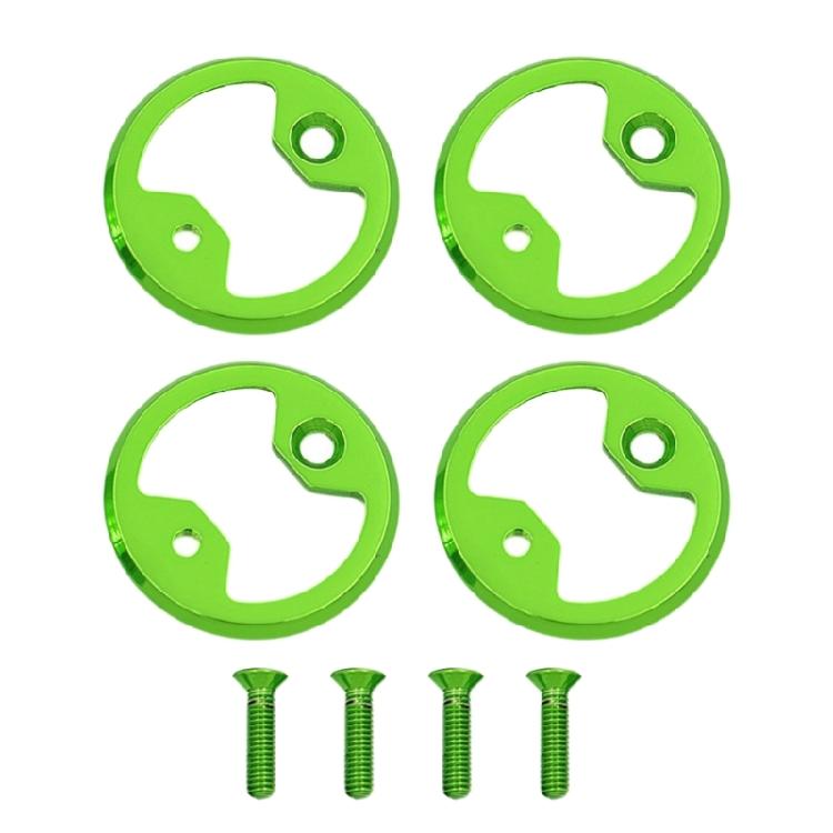 4Pcs/pack Cycling Pedal Accessories Bike Pedal Replacements Alloy Bicycles Foot Pedal Reinforcements Plates