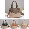 Stylish Women's Tote Bag In Elegant Black And Earthy Tones With Chic Design Features