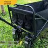 Outdoor Camping Cart with 8-inch Off-road Wheels
