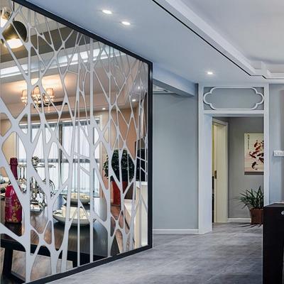 DIY 3D-Spiegel-Wandaufkleber, geometrische Acryl-Wandspiegel-Aufkleber, Heimdekoration