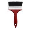 1-6 Inch Red Handle Hog Bristle Paint Brush, Durable & Shed-Resistant