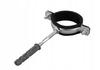 Pipe Clamp Holder For 32-37 Mm 1 Inch Pipes With Rubber