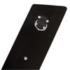 ZADO - Black St. Andrew's Cross for Bondage Play Wall