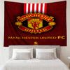 Manchester United Crest Printed Tapestry, for Bedroom,Livingroom, dormitory, Large Wall Decor, Fabric Decor Fan Birthday Gifts