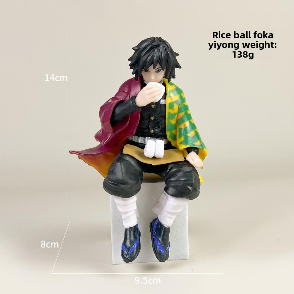 Nezuko Tanjirou Kochou Shinobu Anime Character Sitting Posture Model Ornament