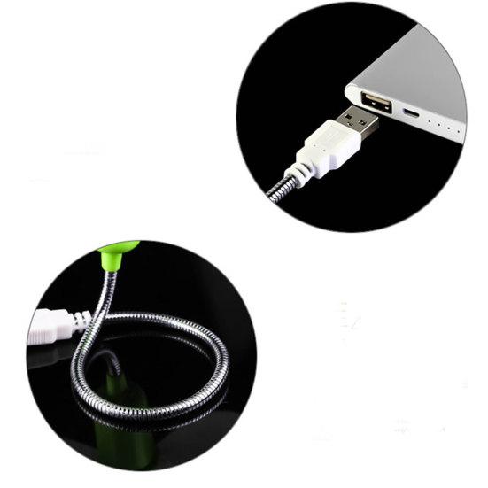 Portable Flexible Gooseyneck Mini USB Cooling Fan Cooler for PC Laptop Computer