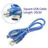 Mini / Micro / Square USB Cable for Arduino for UNO R3,Mega 2560,Nano,Due R3,Leonardo,Pro micro,Pro Mini Board 30CM
