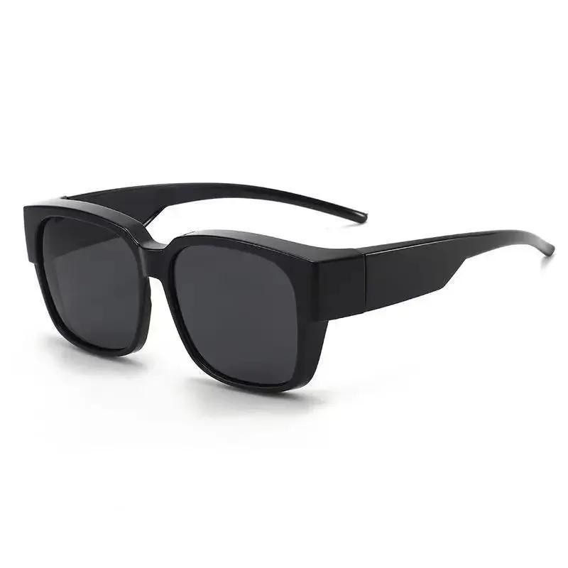 

New Fashion Wearing Sunglasses for Myopia Glasses Men Women Polarized Over Ultra Light Portable Fishing Driving Eyewear Dual-use