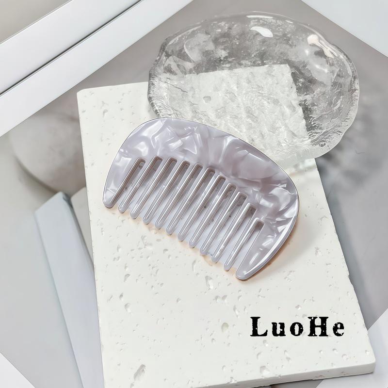

Luohe Jewelry Портативная ацетатная расческа для волос для девочек - Новый сувенир Маленькая расческа
