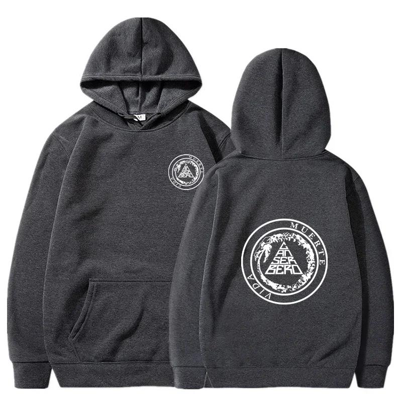 Canserbero Hoodies Women Men Long Sleeve Hooded Sweatshirts Unisex Cool Casual Streetwear Y2K Street Fashion Clothing