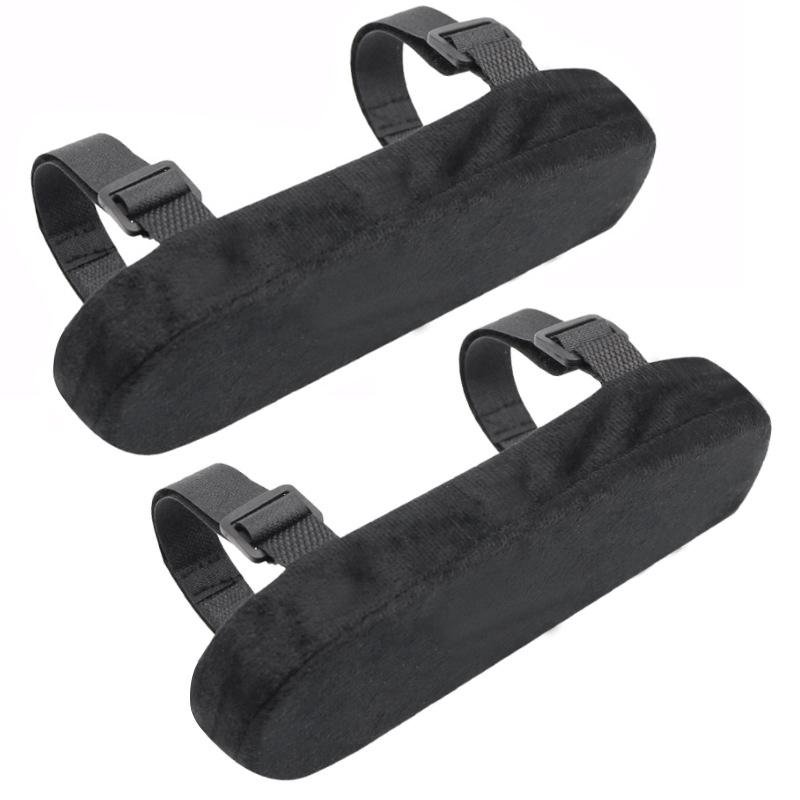 1/2Pcs Armrest Pads for Office Chair Car Elbow Support Cushion Memory Foam Arm Pressure Relief Pads Armrest Cover Cushion Pad