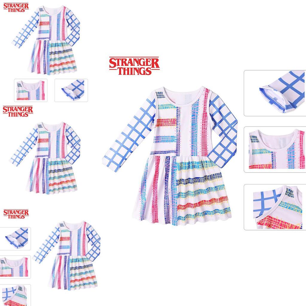 Highly Restored Fake Two Piece Stranger Things Cosplay Costume
