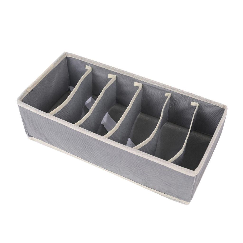 Cotton Linen Storage Box for Underwear, T-Shirts, Pants, Socks, and Bras - Dormitory Organizer