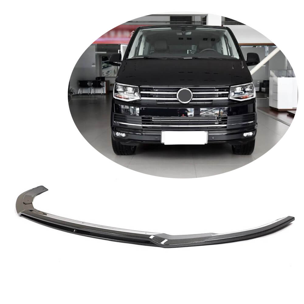 

Front Bumper Lip Cover (for 2015-2019, Carbon) for Volkswagen T6