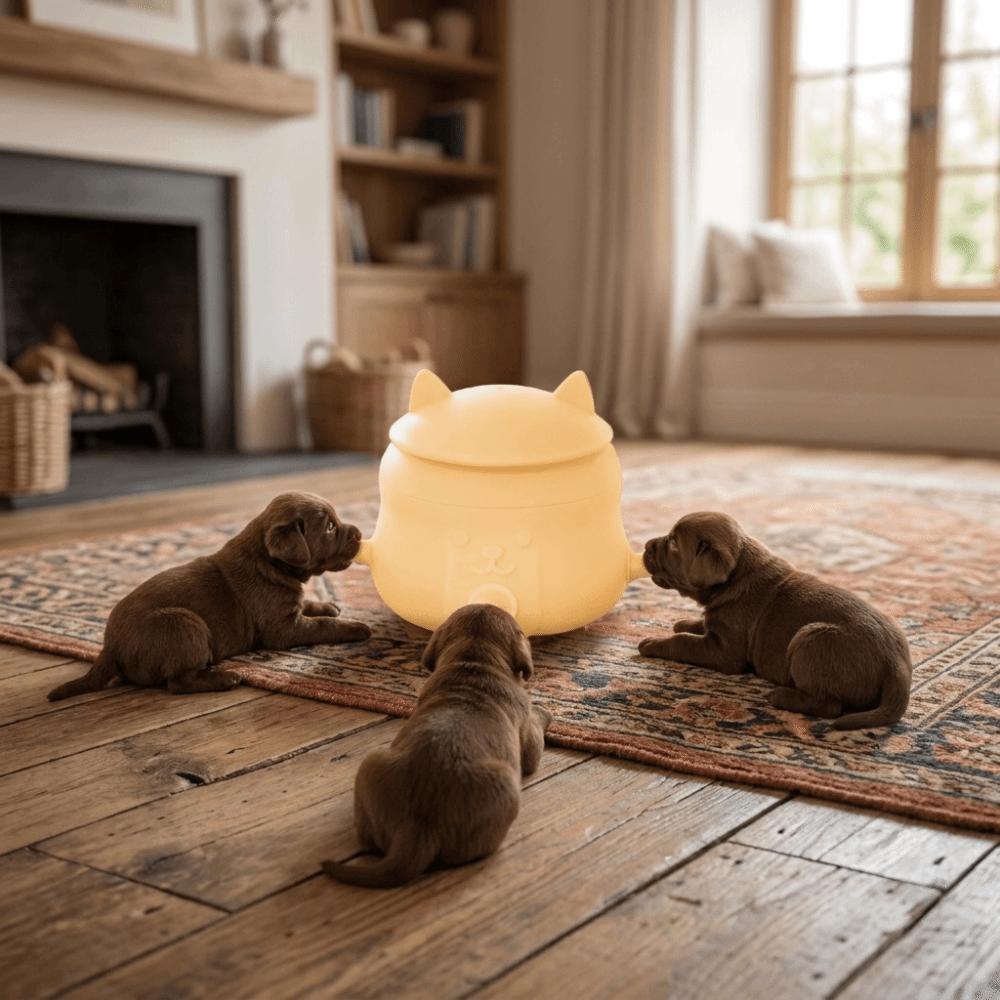 Silicone Kitten Nipple Feeder Anti-Slip Pet Milk Feeder Dog Drinking Bottle Pet Feeding