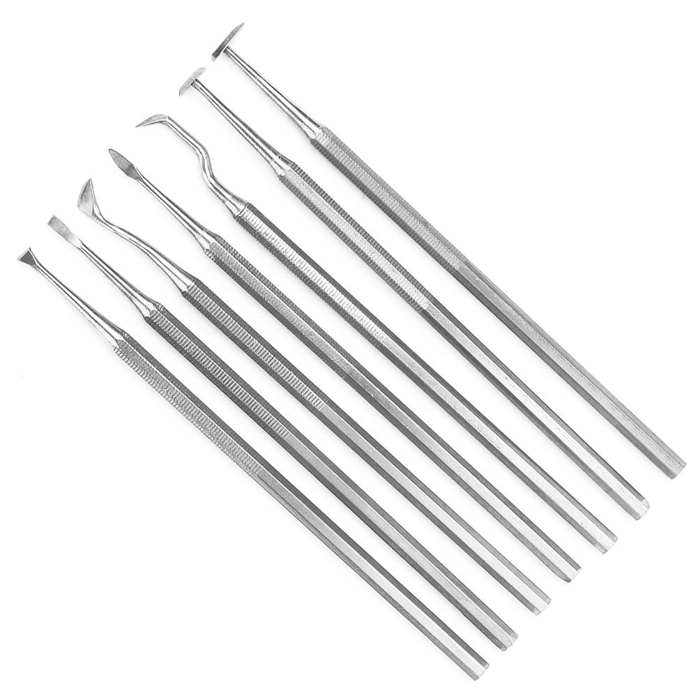 Stainless Steel Pottery Clay Sculpture Carving Tool Set DIY Pottery Craft Tools