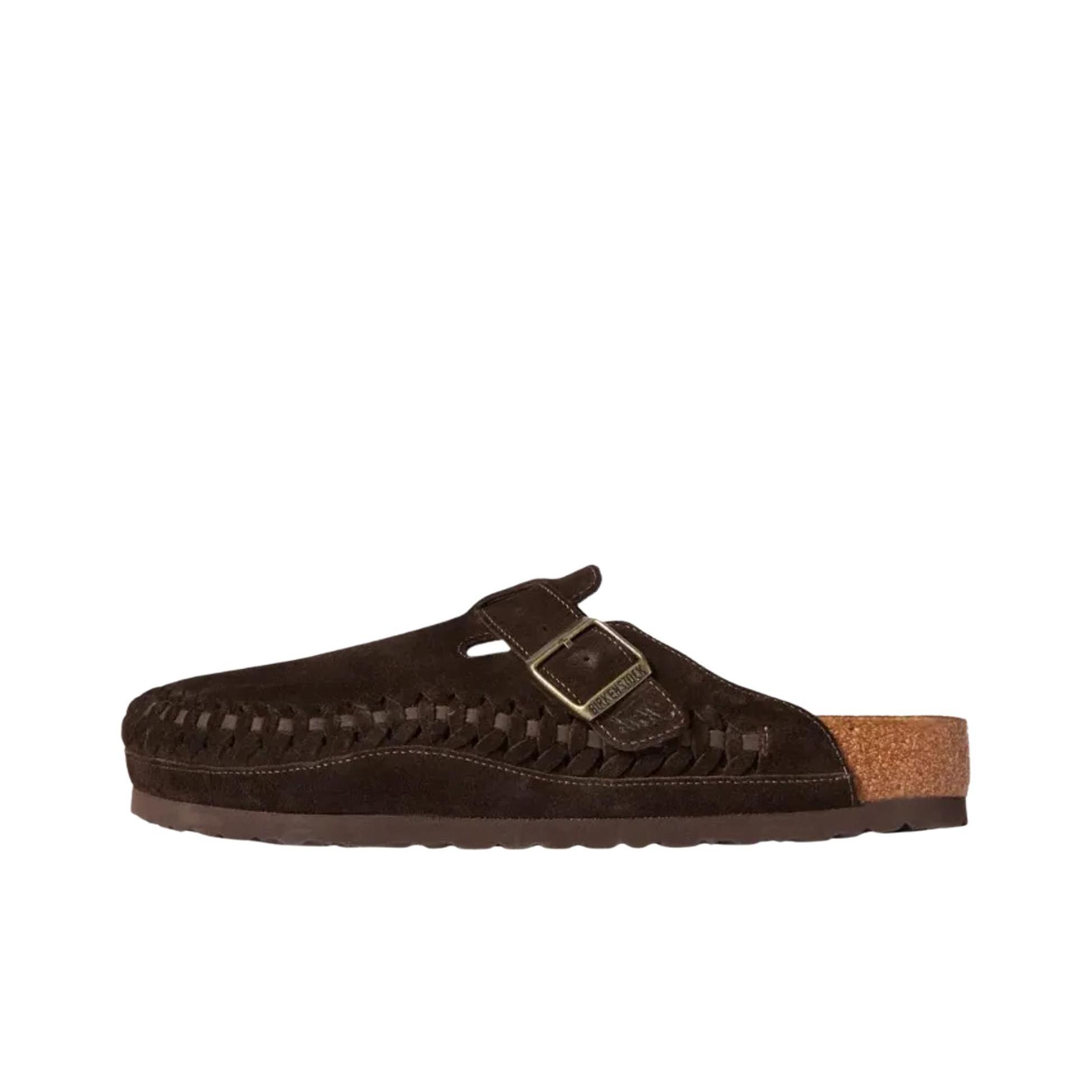 Kith x Birkenstock Boston Braided Mocca
