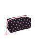 Bow Tie Pattern Pencil Case, Creative Butterfly Tie Zipper Pearl Pendant, Fashion School Supplies - Back To School Essential