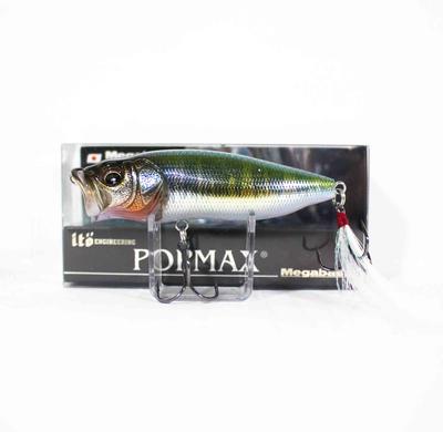 Megabass Pop Máx. 78 mm 14 gramos Señuelo Flotante Takumi Hasu (1555)