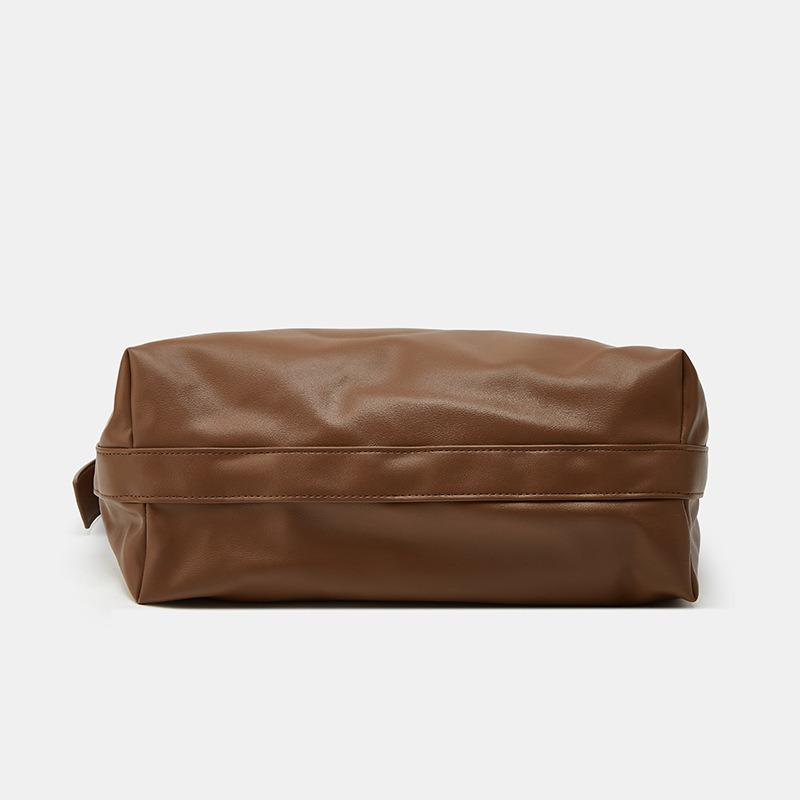 New large-capacity bag women's high-end sense simple and versatile shoulder messenger bag underarm bag soft collapse minimalist