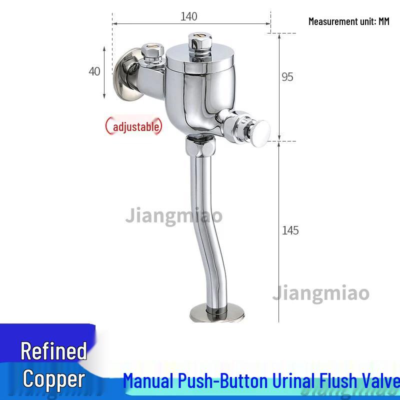 MDNG Brass Manual Urinal Flush Valve