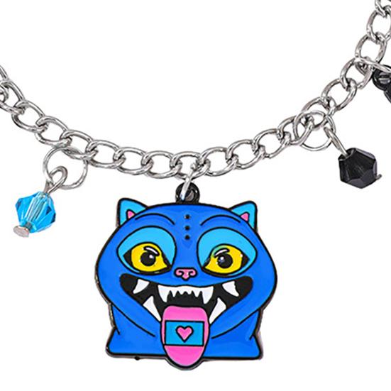 2 st Flickarmband Tecknad Anime Berlock Zinklegering Ormkedja Armband Gotisk Fantasy Hänge Cosplay Smycken Gåva