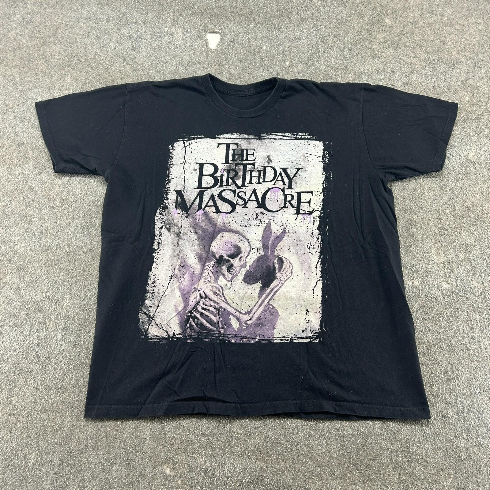 T shirt The Birthday Massacre Skull Under Your Spell Goth SA319 FREE SHIPPING L