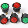 Runhao KCD1-105BN/106 Small Round Rocker Switch