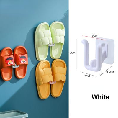 Banyo Duvarına Montaj için Premium Terlik Kancası - Yerden Tasarruflu ve Zarif Tasarım, 2'li Set