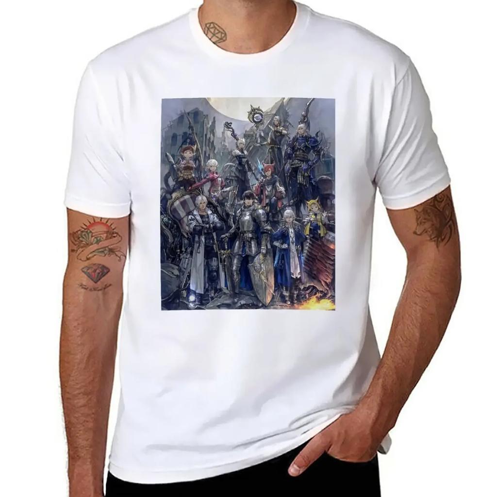 Endwalker Scions of the Seventh Dawn T-Shirt shirts graphic tees summer tops kawaii clothes mens cotton t shirts
