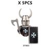 medieval Warcraft Strom Guard Featuring Arthas Accessories Scenes Building Blocks Figures Toy for Children Gifts DT8902 DT8904