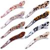 Acrylic Leopard Print Duckbill Clip Korean Fashion Ponytail Clip Makeup Hair Styling Tool Women Girl Barrettes Hair Accessories