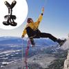Full Body Roofing Harnesses Five-point Safety Belt With Adjustable Buckles Detachable Fall Harness For Men Tree Climbing Gear