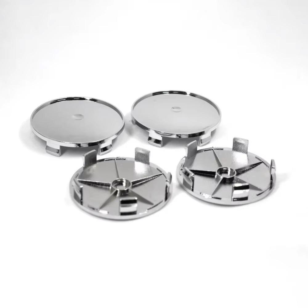 4pcs ABS Blank Car Wheel Center Caps 68MM Wheels Hub Cap No Logo Emblem Rim Hubcaps Cover Replce Car Accessories