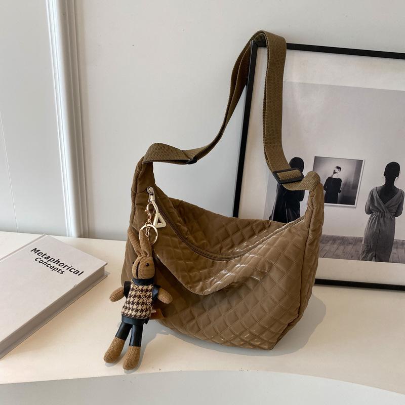 Popular Diamond Dumpling Bag New Fashion Crossbody Bag for Women Ins High-end Niche Shoulder Bag