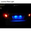 2 PCS T10 1.5W 60LM 1 LED Blue COB LED Brake Light for Vehicles, DC12V