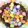 100 teile/satz Handwerk Frohe Ostern Dekorationen DIY Eier Für Ostern Party Eier Frohe Ostern Ostereier