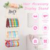 Headband Holder for Girls Baby Hair Bow Wall Hanging Organizer Headbands Hair Accessories Display Decoration for Nursery Toddler