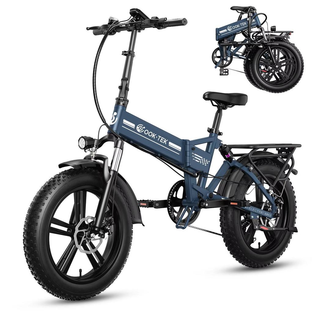 Ebike 2025 New Model E20 Factory Direct Sale Folding Electric 20 Inch Foldable Electric Bike 48V 15Ah Off Road Electric Bikes.