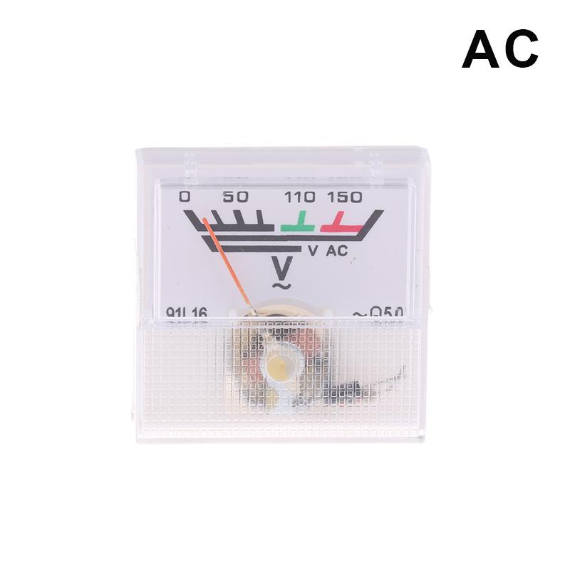 Ac 150-300V Cc 10-250V Cc 5-75A Amperometro Mini Tester Voltmetro Amperometro Pannello Analogico