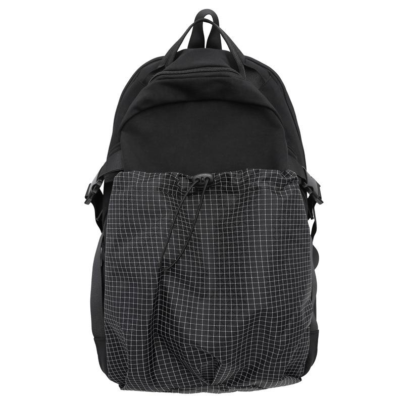 Large-capacity, Lightweight Backpack for Both Men and Women with Contrasting Colors, High Appearance Level, Casual and Versatile Travel Backpack
