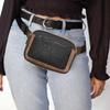 Portable Messenger Bag Zipper Closure Multi-pocket Organizer