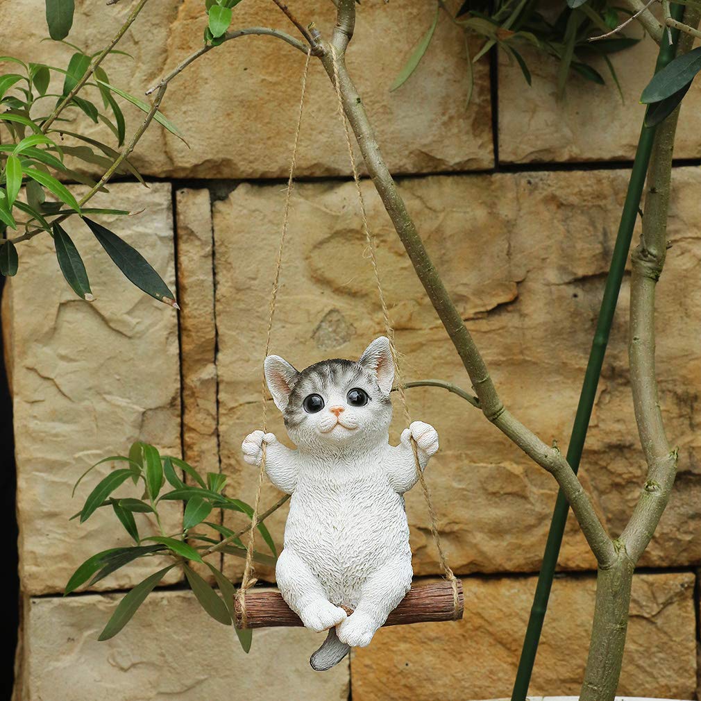 Devalier Ca123m Cat Figurine Calico Cat Resin Gift Perfect Present [Genuine Product]