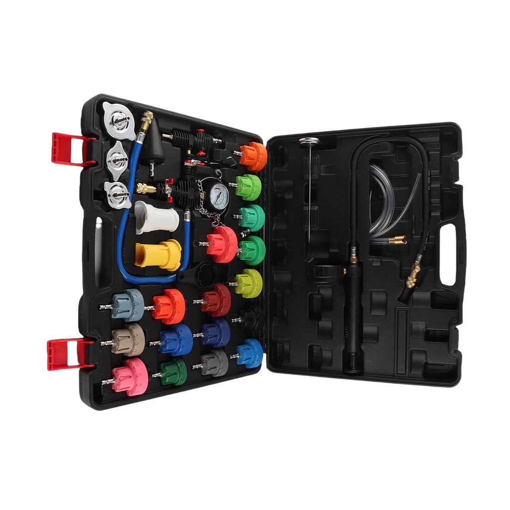 Universal Radiator Pressure Tester Kit Multifunctional Coolant System Cooling Pressure Tester Kit for Automotive
