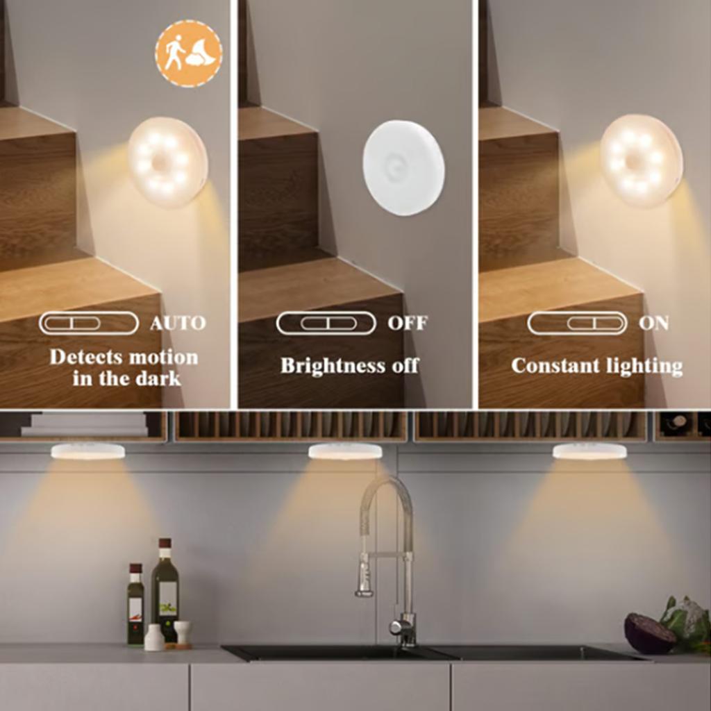 Wireless Intelligent Human Body Induction Lamp Charging Led Night Light  Product Description