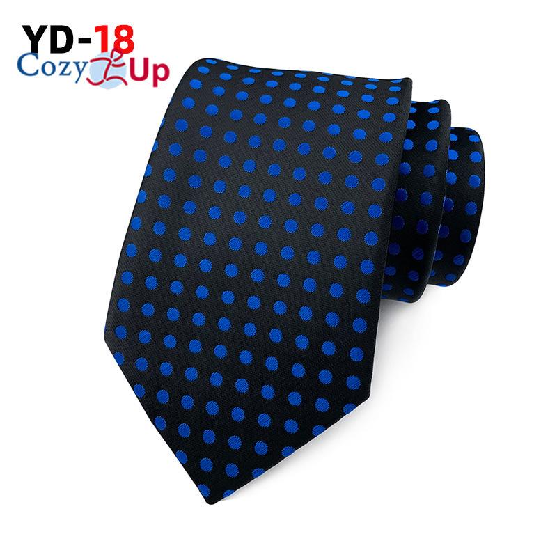 

3,15-дюймовый модный мужской галстук в горошек в горошек с узором Пейсли для свадьбы