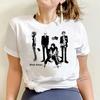 NANA Japanese Anime T-shirt Cartoon Print  Tops Black Stones Streetwear Sweatshirt  Women Tees Female Streetwear